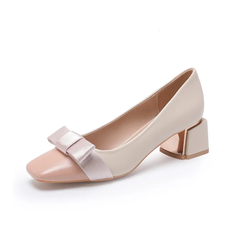 YAFEI XUANYU Chunky Heel High Heels 5cm Women's-5