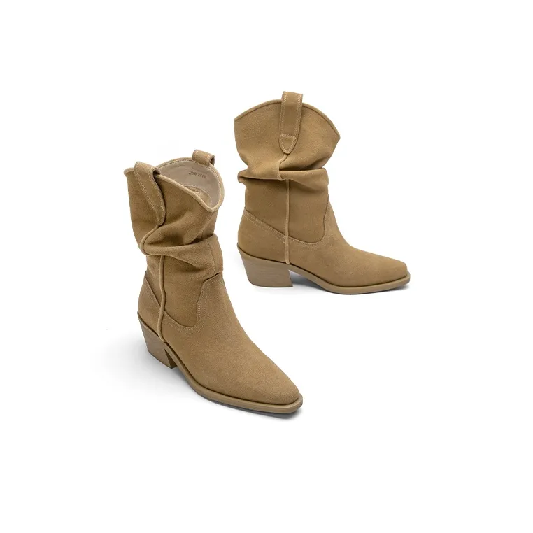TOOMANYSHOES Autumn Memory Ankle Boots 5.5cm Women's-2