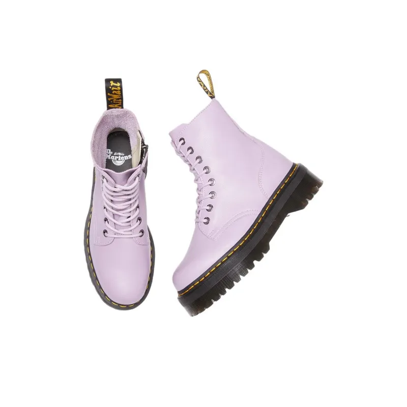 Dr.Martens Jadonseries Short Martin Boot Unisex Purple-4