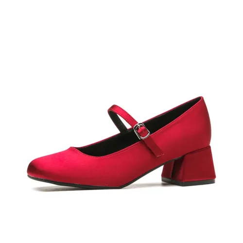 TADSW Chunky Heel High Heels 4.5cm Women's