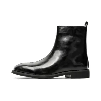 Chi Wolf Ankle Boots Men's Black