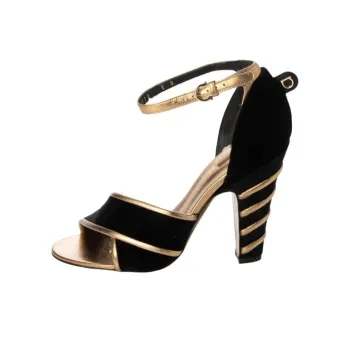 FERRAGAMO Salvatore One Strap Sandals 10cm Women's Black