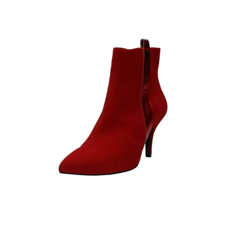 Bugatti Ankle Boots Women's Red-2