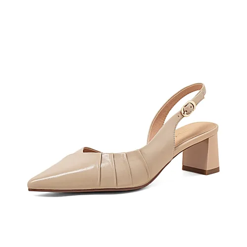 COMELY Chunky Heel High Heels 5cm Women's