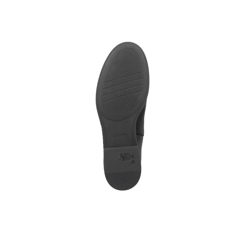 Clarks Memi Lo Ankle Boots Women's Black-4