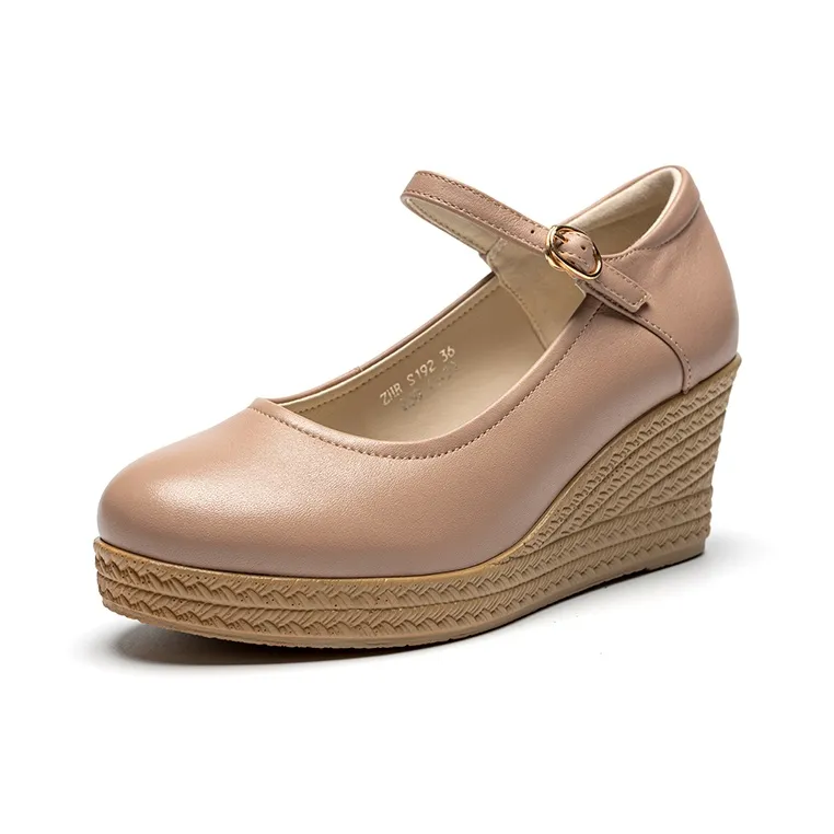 ZHR Wedge Heel High Heels 7cm Women's-17