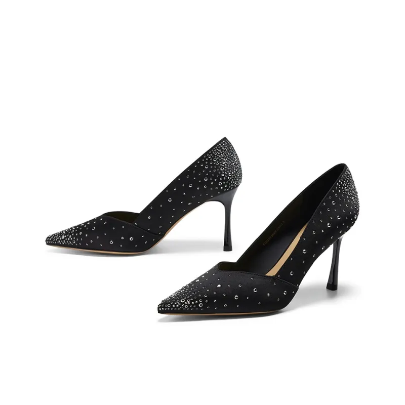 FOR YOU FOREVER Slim Heel High Heels 7.5cm Women's-1