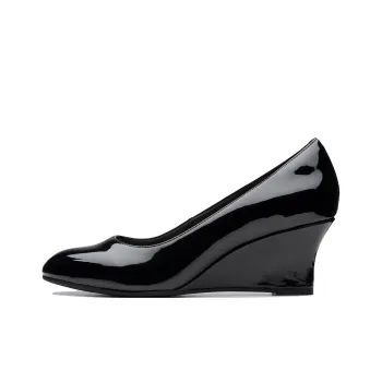Clarks Wedge Heel High Heels 6cm Women's Black