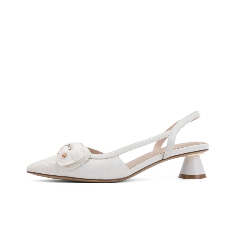 BELLE Chunky Heel High Heels 3.5cm Women's-1