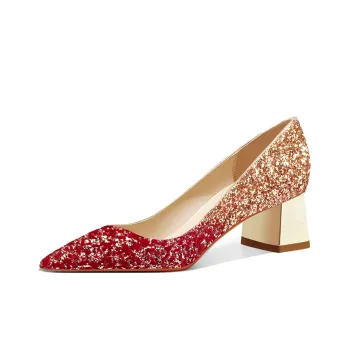 MEIAI High Heels Women's Red