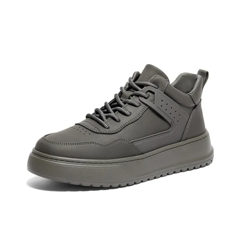 Senda Ankle Boots Men Gray/Yellow-7