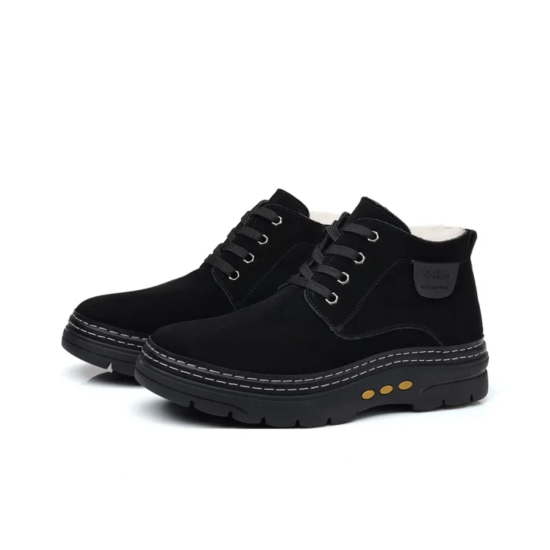 Journey Of Inspiration Abrasion-Resistant Short Snow Boots Unisex-1