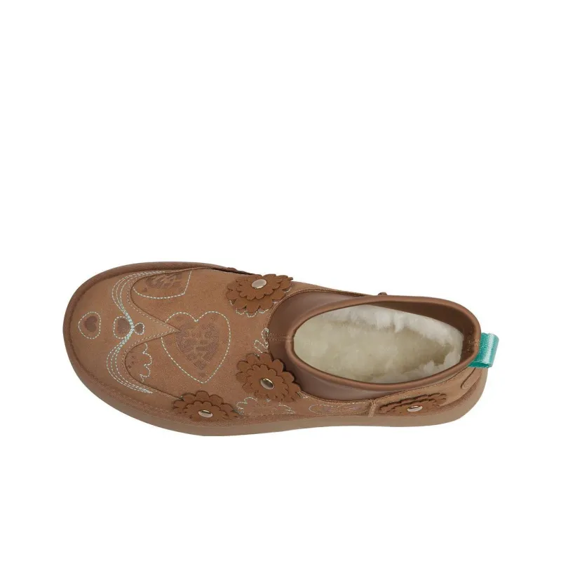 UGG Warm Short Snow Boots Women's Brown-4