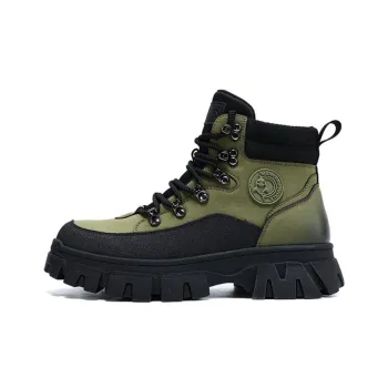 FAIRWHALE Martin Boots Unisex Black