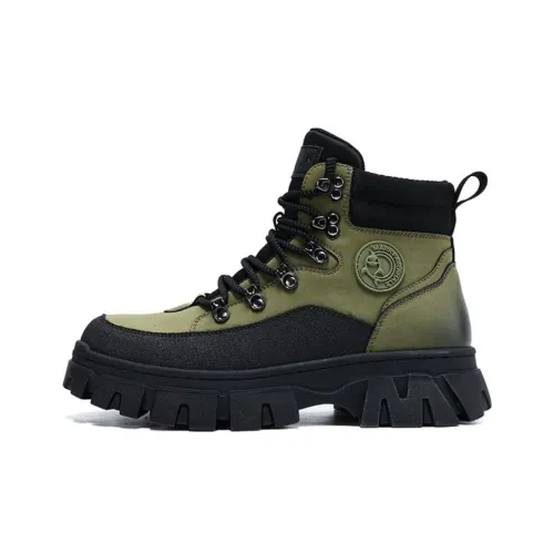 FAIRWHALE Martin Boots Unisex Black