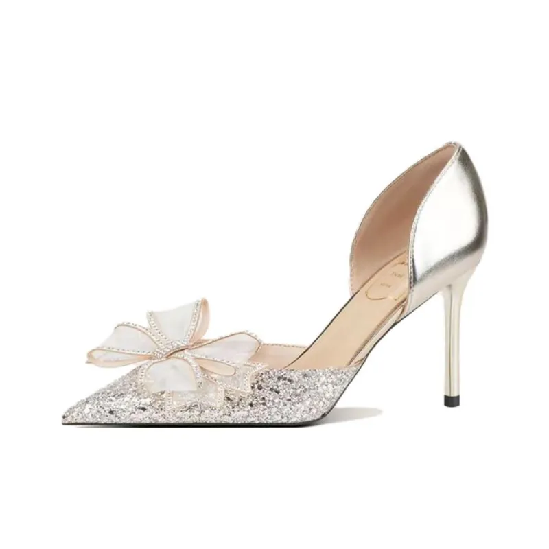 Zubumei Slim Heel High Heels Women's-3