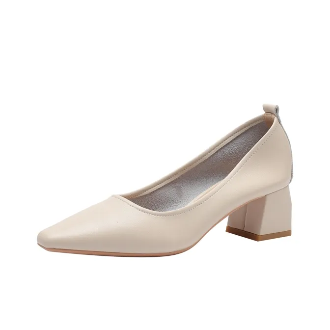 YAFEI XUANYU Chunky Heel High Heels 5cm Women's-0