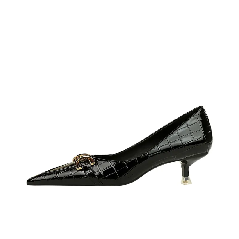 QITUMAUL Slim Heel High Heels 4.5cm Women's-0