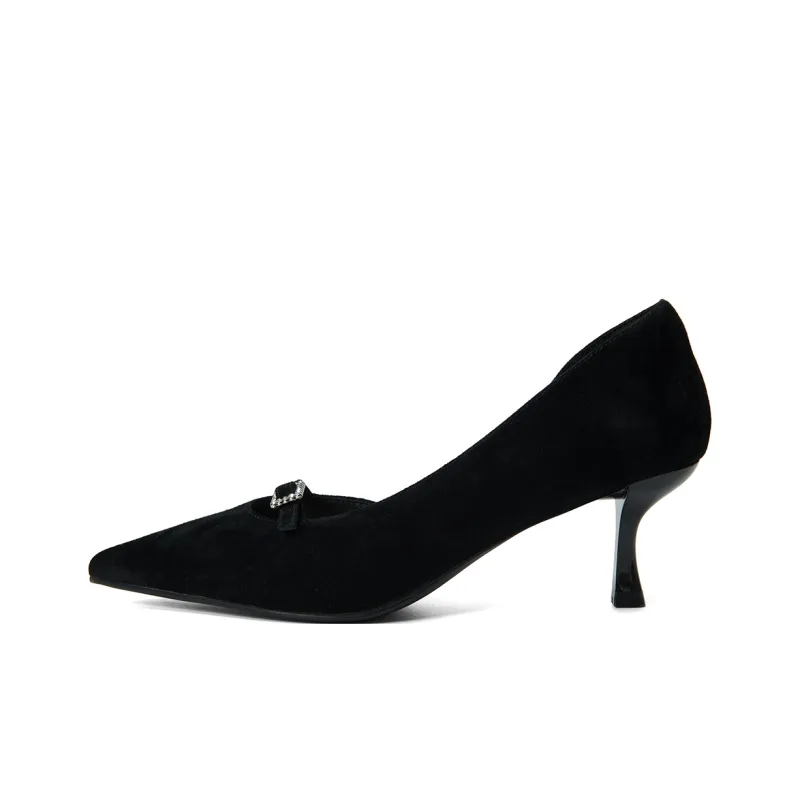 PT'SON Slim Heel High Heels 5.8cm Women's-9