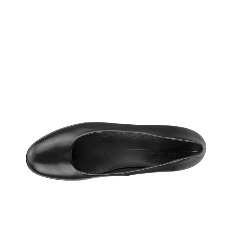 Ecco Chunky Heel High Heels Women's Black-2