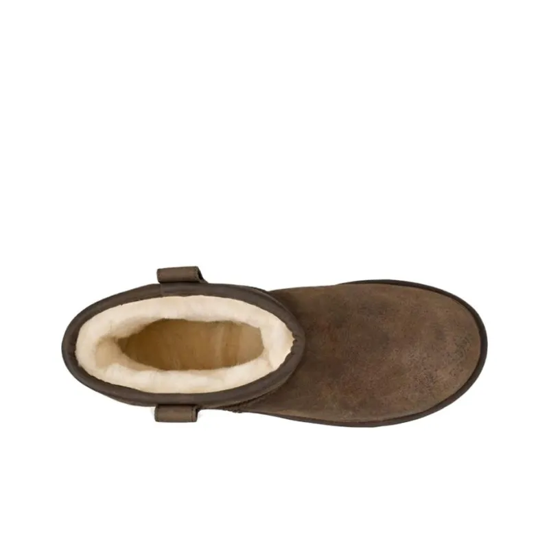 UGG Thermal Short Snow Boots Men's Brown-3