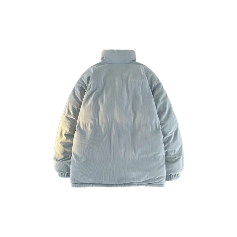 Warrior Feather Collection Open Ended Smile Collection Puffer Jacket Unisex-15