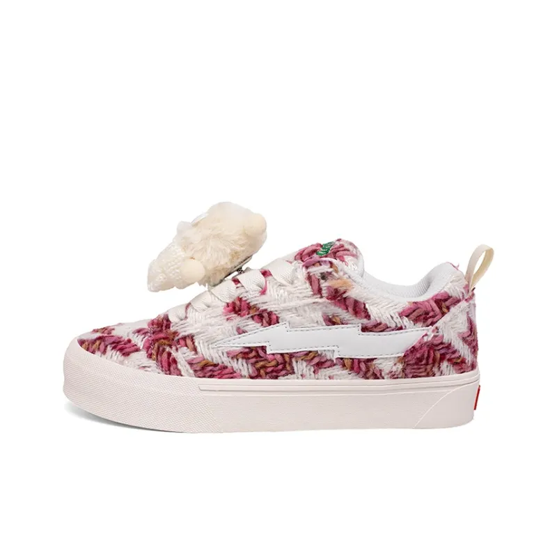 MCKP Picasso Peace Dove Height Increasing Wear-Resistant Slip-Resistant Low-Top Skateboard Shoes Unisex-3