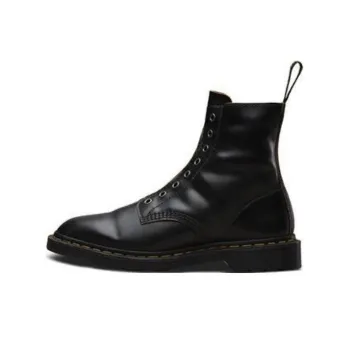 Dr.Martens 1460 Laceless Martin Boots Couple Style Black
