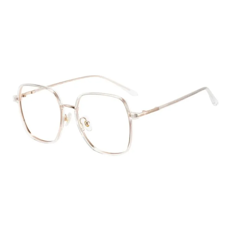 CYXUS TR/Memory Plastic METAL Square Sunglasses Unisex-12