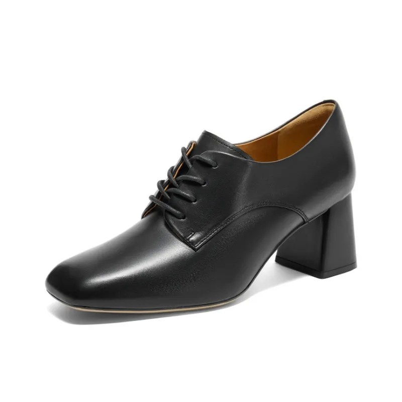 BELLE Chunky Heel High Heels Women's-1