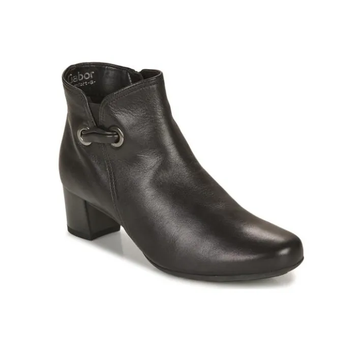 Gabor Ankle Boots Women's Black-1
