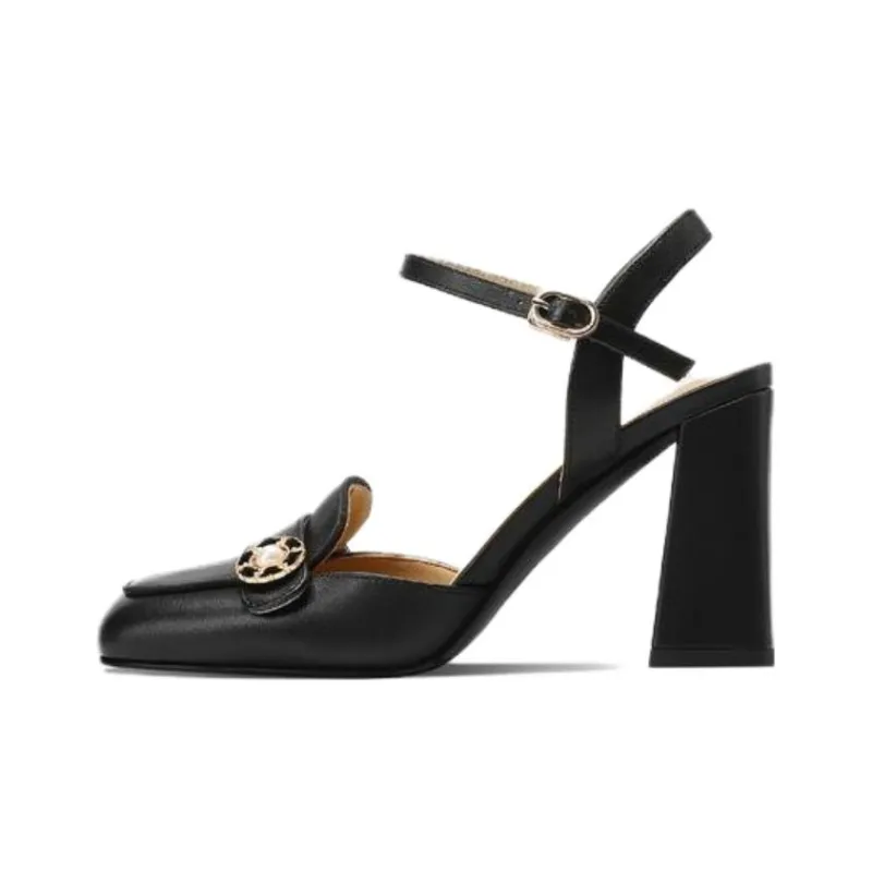 Princess & Isabel Chunky Heel High Heels 8.5cm Women's-2