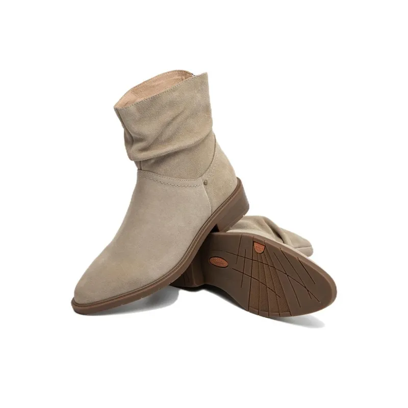 BATA Ankle Boots Women's Black/Apricot/Brown-8