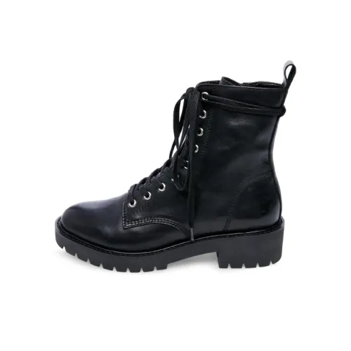 STEVE MADDEN Short Martin Boot Women's Black