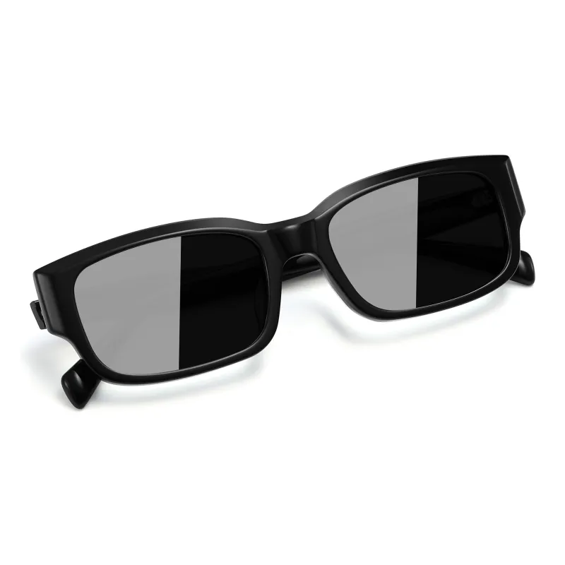 PULAIS Plate Frame Square Sunglasses Men's-2