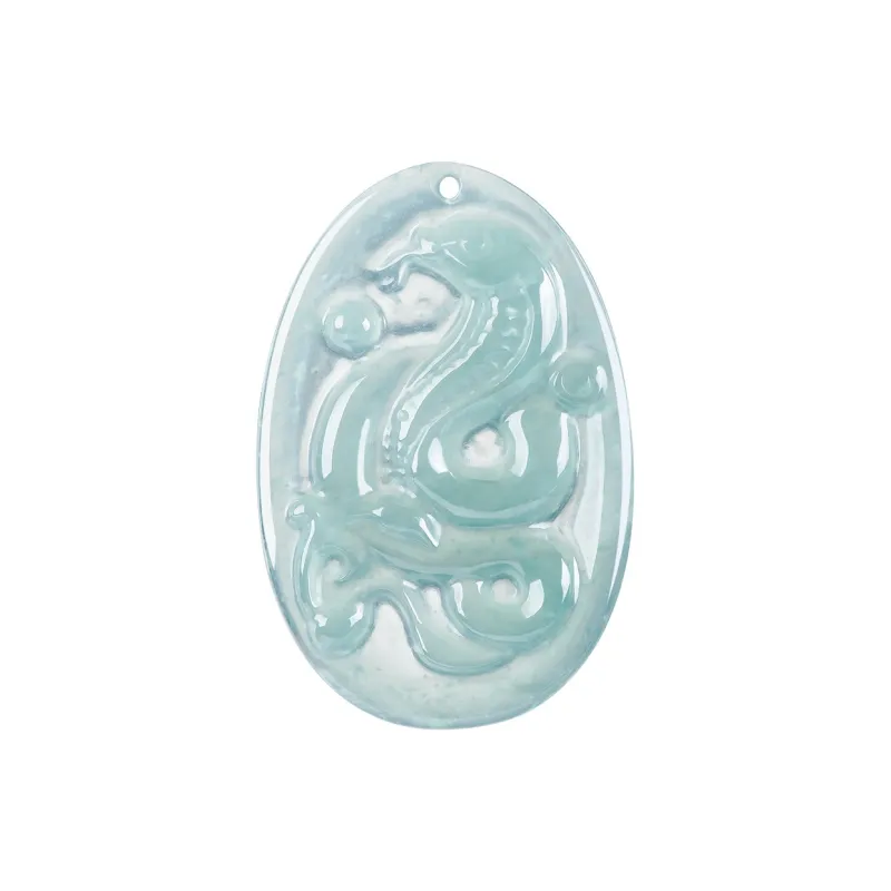 LIANGYUXI Ice Glutinous Jadeite Necklaces Unisex-0