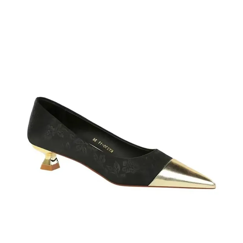 QITUMAUL Slim Heel High Heels Women's-1