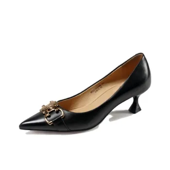 LESELE Flared Heel High Heels 4cm Women's