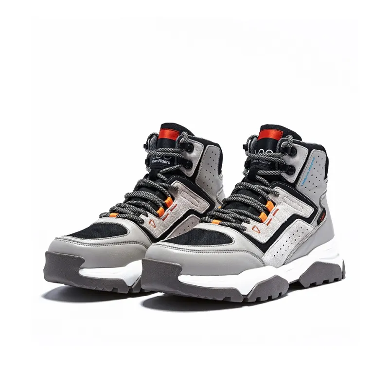 Lee Ankle Boots Men Light Gray/Silver Blue/Black-11