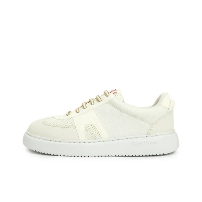 CAMPER Runner K21 Abrasion Resistant Low Top Skateboard Shoes Women's Ivory-0