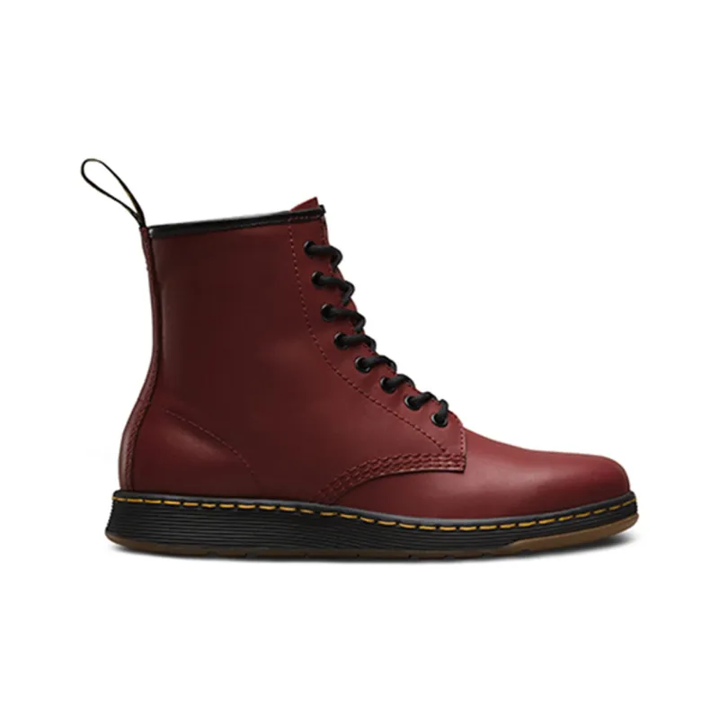 Dr.Martens Newton Temperley Boots Cherry Red Women's-1