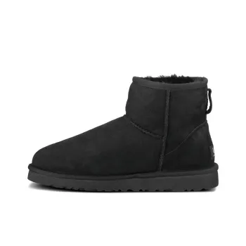UGG CLASSIC MINI Snow Boots Women's Low Top Black