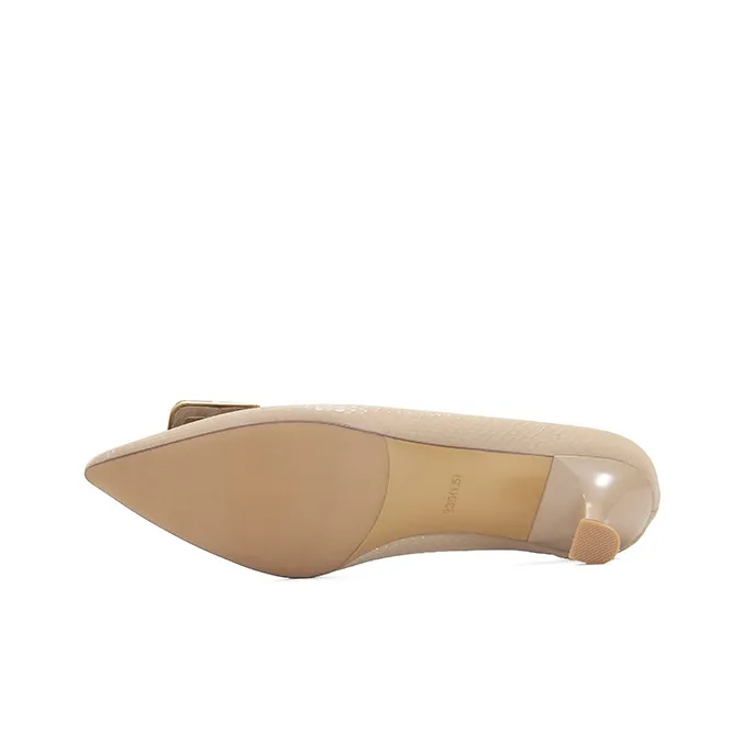 LESELE Chunky Heel High Heels Women's-14