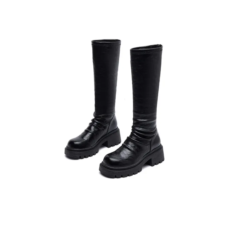DAPHNE Knee high Boots 6.5ｃｍ Women's-3