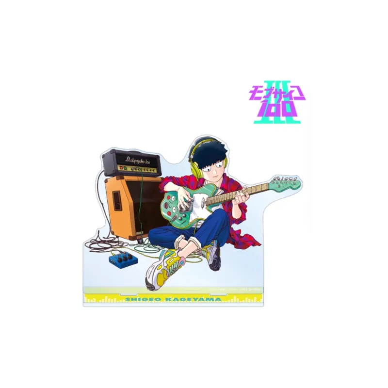 GuGuGuGu Shigeo Kageyama AMNIBUS Spirit 100% Performance Version Extra Large Acrylic Stands-1