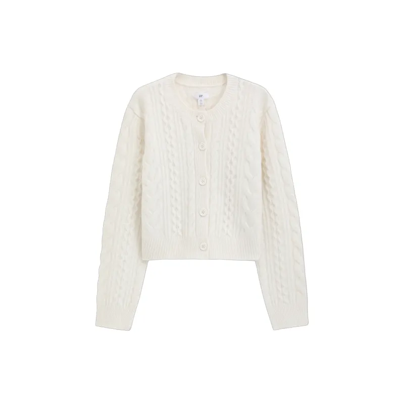 GAP Knitted Fabric Cardigan Women's-4