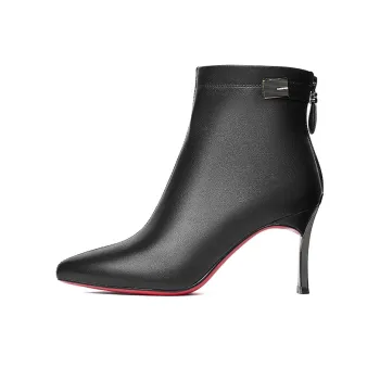 JOSINY Ankle Boots Women's Black/Ecru