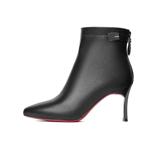 JOSINY Ankle Boots Women's Black/Ecru