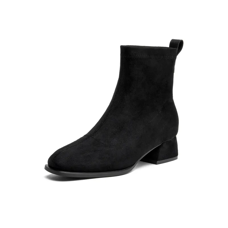 AOKANG Ankle Boots Women's Black-0
