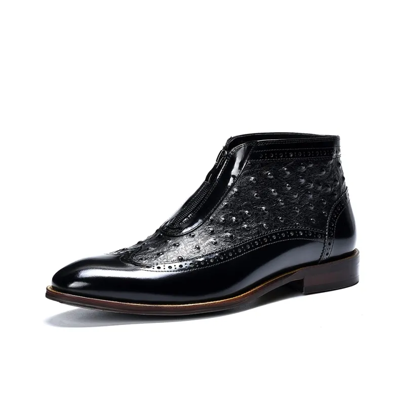 ASTON M.JAZZ Ankle Boots Men-1
